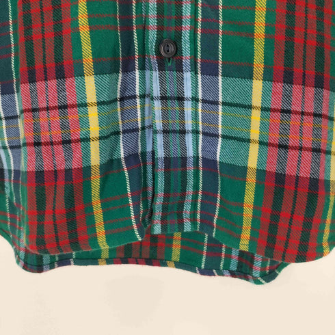 ポロバイラルフローレン Polo by RALPH LAUREN CLASSIC FIT Plaid Brushed Flannel Shirt メンズ import:M